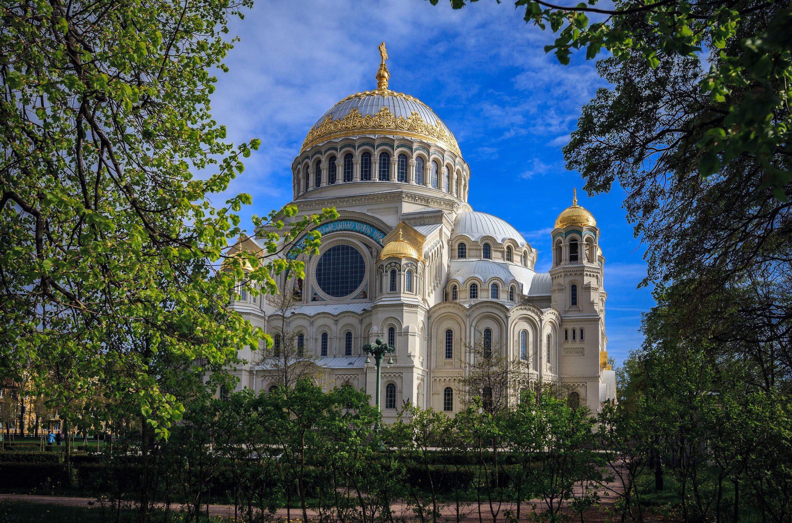 Никольский собор. Кронштадт. — Вдоль по дороге в Петергоф